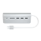 Хаб Satechi Aluminum USB 3.0 & CARD READER - Изображение 201837