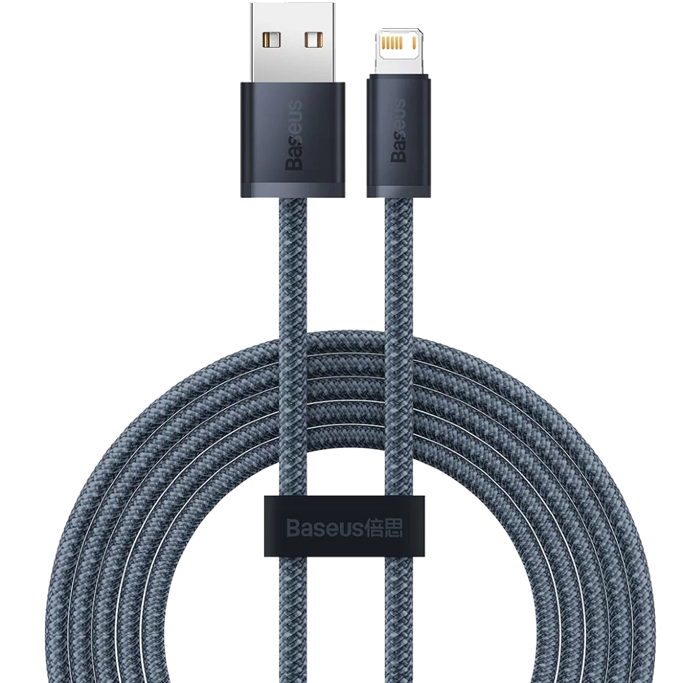 Кабель Baseus Dynamic USB - Lightning 2.4A 2м Серый 