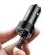 Автомобильное зарядное устройство Baseus Small Screw Type-C + USB 36W Черная - Изображение 120864