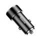 Автомобильное зарядное устройство Baseus Small Screw Type-C + USB 36W Черная - Изображение 120865