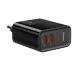 Сетевой адаптер Baseus Speed Dual QC3.0 30W Чёрный - Изображение 112384