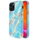 Чехол PQY Marble для iPhone 12 Pro Max Голубой - Изображение 210707