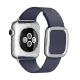 Ремешок кожаный Modern Buckle для Apple Watch 38/40 mm Темно-Синий - Изображение 40918