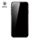 Стекло матовое Baseus 0.23mm PET Soft 3D Tempered Glass (Full-frosted) для iPhone X Черное - Изображение 63405