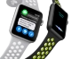 Ремешок спортивный Dot Style для Apple Watch 38/40 mm Серо-Желтый - Изображение 46074
