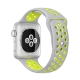 Ремешок спортивный Dot Style для Apple Watch 38/40 mm Серо-Желтый - Изображение 46075
