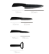 Набор керамических ножей HuoHou HU0010 Nano Ceramic Knife Черный - Изображение 106961