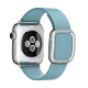 Ремешок кожаный Modern Buckle для Apple Watch 38/40 mm Голубой - Изображение 40951