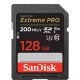 Карта памяти SanDisk Extreme Pro 128Gb SDXC UHS-I U3 V30 - Изображение 204826