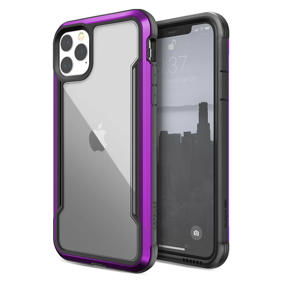 Чехол X-Doria Defense Shield для iPhone 11 Pro Max Фиолетовый 