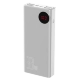 Внешний аккумулятор Baseus Mulight 33Вт  (PD3.0+QC3.0) 30000 мАч Белый - Изображение 105708