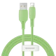 Кабель Baseus Colourful Cable USB - Lightning 2.4A 1.2м Зелёный - Изображение 107642