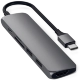 Хаб Satechi Type-C Slim Multiport Adapter V2 Серый - Изображение 202104