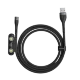 Кабель Baseus Zinc Magnetic USB - Micro USB+Lightning+Type-C 5А 1м Серый+Черный - Изображение 146458
