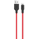 Кабель HOCO X21 Lightning 1м Красный - Изображение 202364