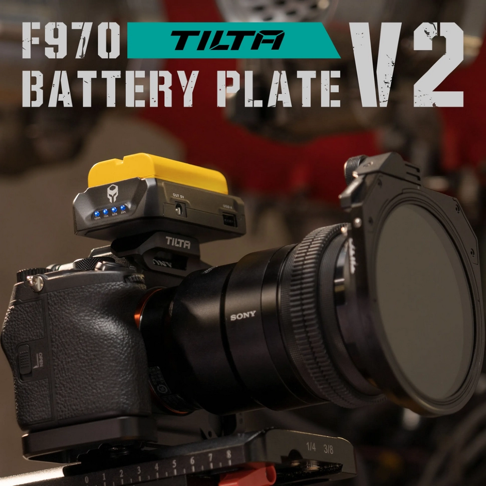 Адаптер питания Tilta F970 Battery Plate V2 Чёрный - Изображение 217629