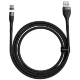 Кабель Baseus Zinc Magnetic USB - Type-C 5A 1м Серый+Черный - Изображение 146662