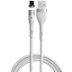Кабель Baseus Zinc Magnetic USB - Lightning 2.4A 1м Белый - Изображение 146592