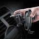Автодержатель с беспроводной зарядкой Baseus Smart Vehicle Bracket Wireless Charger Чёрный - Изображение 84237