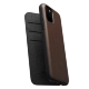 Чехол-кошелек Nomad Rugged Folio для iPhone 11 Pro Max Коричневый - Изображение 101993