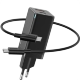 Сетевой адаптер Baseus GaN Mini 45W Чёрный (+кабель Type-C) - Изображение 152934