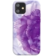 Чехол PQY Peony для iPhone 12 Mini Фиолетовый - Изображение 210276