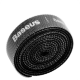 Лента для стяжки Baseus Colourful Circle Velcro strap 1м Чёрная - Изображение 105572