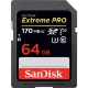 Карта памяти Sandisk Extreme Pro SDXC Card 64GB V30 UHS-I U3 - Изображение 137914