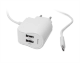 Сетевой адаптер Baseus AC40 Dual U Charger 10W с кабелем micro USB Белый - Изображение 121137