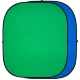 Фон хромакей GreenBean Twist 180 х 210 Синий/Зелёный - Изображение 181508
