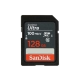 Карта памяти SanDisk Ultra 128GB SDXC UHS-I Class 1 (U1) - Изображение 213419