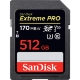 Карта памяти SanDisk Extreme Pro SDXC Card 512GB V30 UHS- I U3 - Изображение 137925
