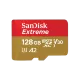 Карта памяти SanDisk Extreme microSDXC A2 C10 V30 UHS-I U3 128GB для экшн камер и дронов + SD Adapter - Изображение 137930