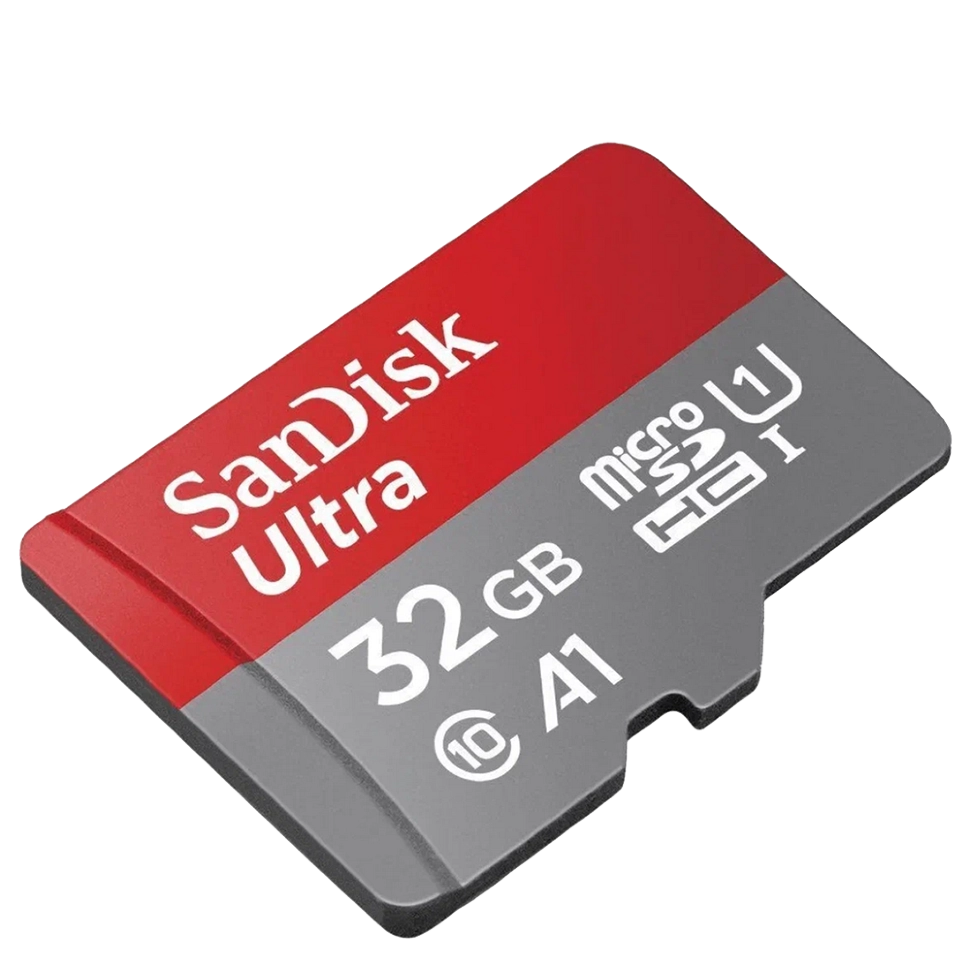 Карта памяти SanDisk 32GB Ultra microSDHC A1, UHS-I Class 1 (U1), Class 10 
