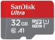 Карта памяти SanDisk 32GB Ultra microSDHC A1, UHS-I Class 1 (U1), Class 10 - Изображение 214201