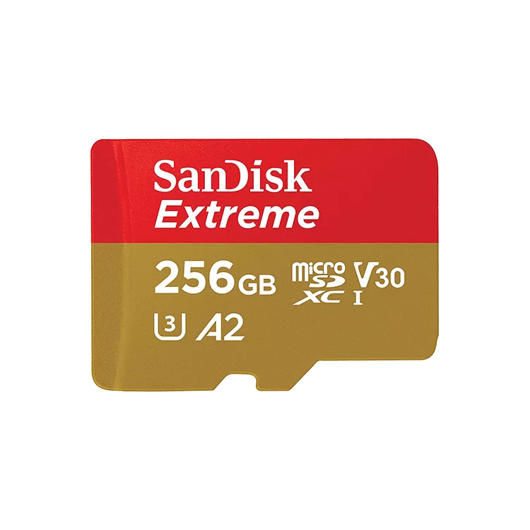 Карта памяти Sandisk Extreme Plus microSDXC A2 C10 V30 UHS-I U3 256GB + SD Adapter + Rescue Pro Deluxe SDSQXBZ-256G-GN6MA