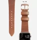 Ремешок Nomad Modern Slim для Apple Watch 38/40 мм Бежевый с золотой фурнитурой - Изображение 94544