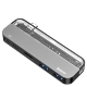 Хаб Baseus Transparent Type-C Серый - Изображение 107938