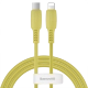 Кабель Baseus Colourful Cable Type-C - Lightning 18W 1.2м Жёлтый - Изображение 156034