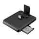Хаб с беспроводной зарядкой Pitaka Air Omni Lite (6в1) Черный - Изображение 173609