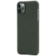 Чехол Pitaka MagEz для iPhone 11 Pro Черно-зеленый - Изображение 119912