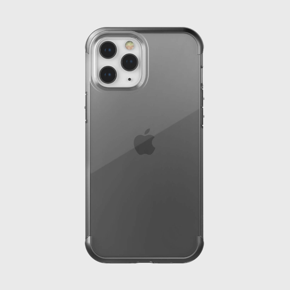 Чехол Raptic Air для iPhone 12 Pro Max Серый 489898 защитный силиконовый чехол luxcase картхолдер для карт прозрачный на iphone 13 pro