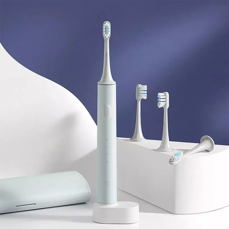 Электрическая зубная щетка Xiaomi Mijia Sonic Electric Toothbrush T500 Голубая MES601 - фото 1