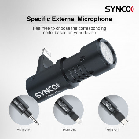 Микрофон SYNCO MMic-U1L Lightning от Kremlinstore