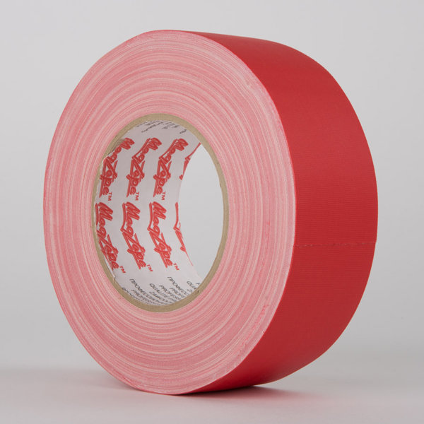 Gaffer tape матовый MagTape Matt 500 50мм Красный - фото 1