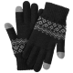 Перчатки для сенсорного экрана Friend Only Touch Screen Warm Velvet Gloves Чёрные - Изображение 110349
