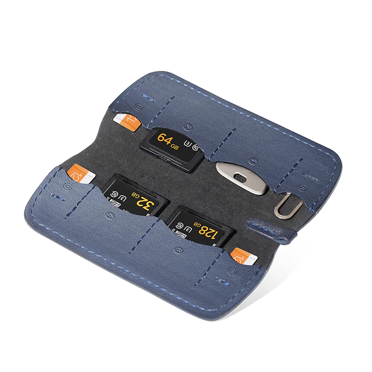 Кейс для карт памяти PGYTECH Memory Card Wallet Синий P-CB-036 - фото 3