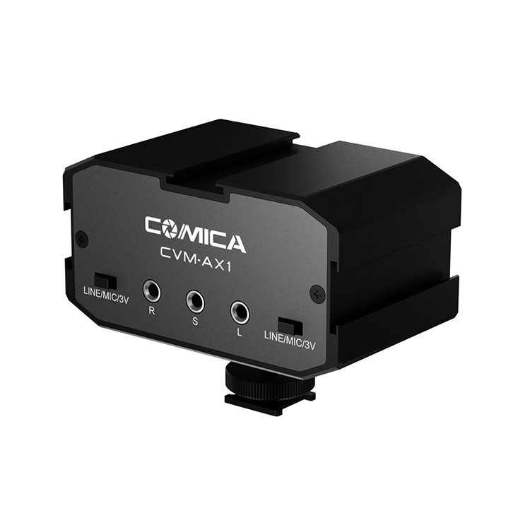 Микшер двуканальный CoMica CVM-AX1 3.5mm - фото 2