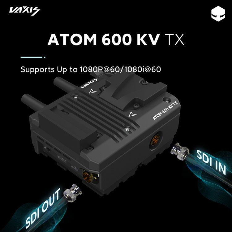 Видеосендер Vaxis ATOM 600KV для RED KOMODO Белый VA20-600KV-TR01-B - фото 5