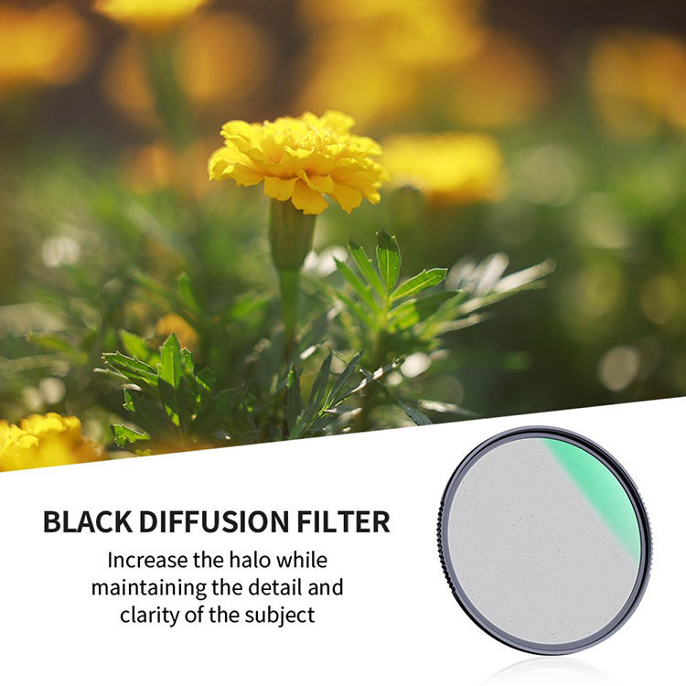 Светофильтр K&F Concept Nano-X Black Mist 1/1 67мм KF01.1692 - фото 2